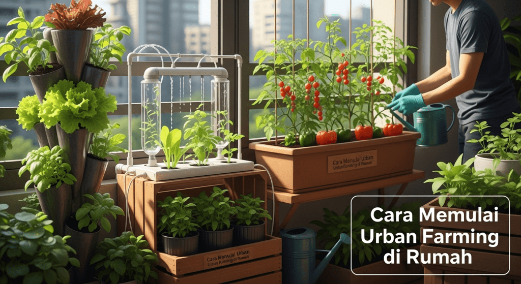 Cara Memulai Urban Farming di Rumah