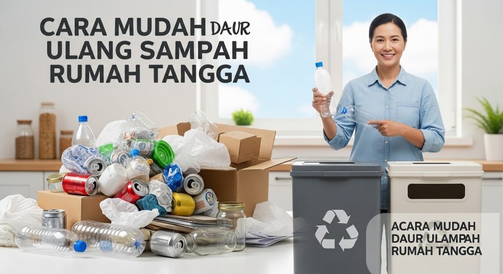 Cara Mudah Daur Ulang Sampah Rumah Tangga