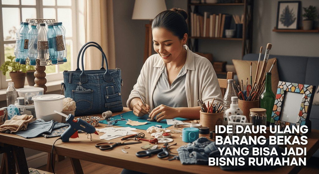 Ide Daur Ulang Barang Bekas yang Bisa Jadi Bisnis Rumahan