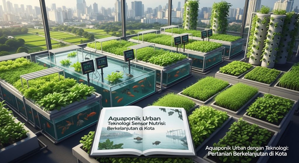 Aquaponik Urban dengan Teknologi Sensor Nutrisi: Pertanian Berkelanjutan di Kota